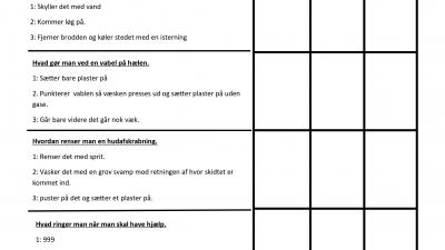 Førstehjælpsquiz